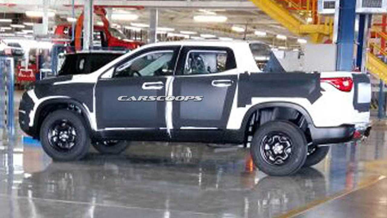 Toro: la pick-up de Fiat se filtra desde todos los ángulos