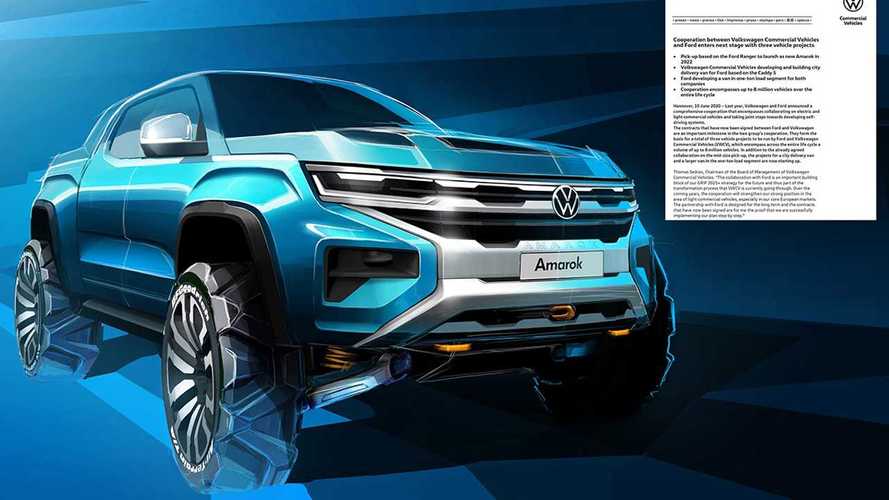 Proyecto Cyclone: Ford y VW anunciaron que Sudáfrica será el único país que fabricará la nueva Amarok II