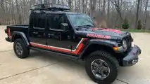Jeep Gladiator with Scrambler stickers