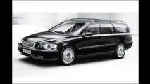Volvos in Silber