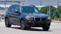 BMW X3 M Sport Spy Shots