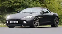 Aston Martin Vanquish Zagato Volante Fotos espía