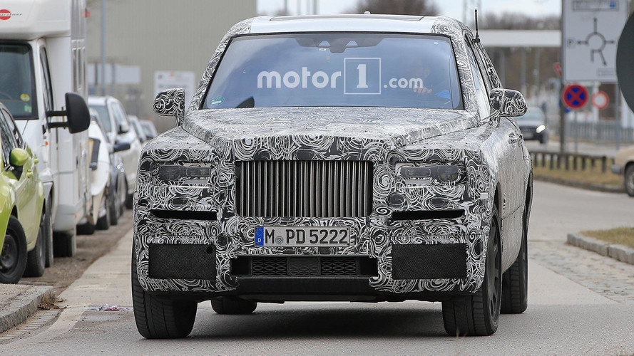 Rolls-Royce Cullinan Spy Pics