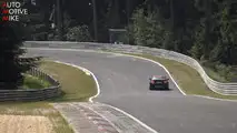 2018 BMW M2 CS screenshot from spy video