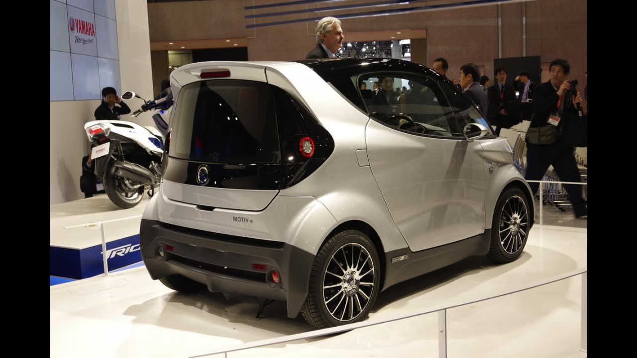 Só faz moto? Yamaha mostra conceito de minicarro elétrico MOTIV.e