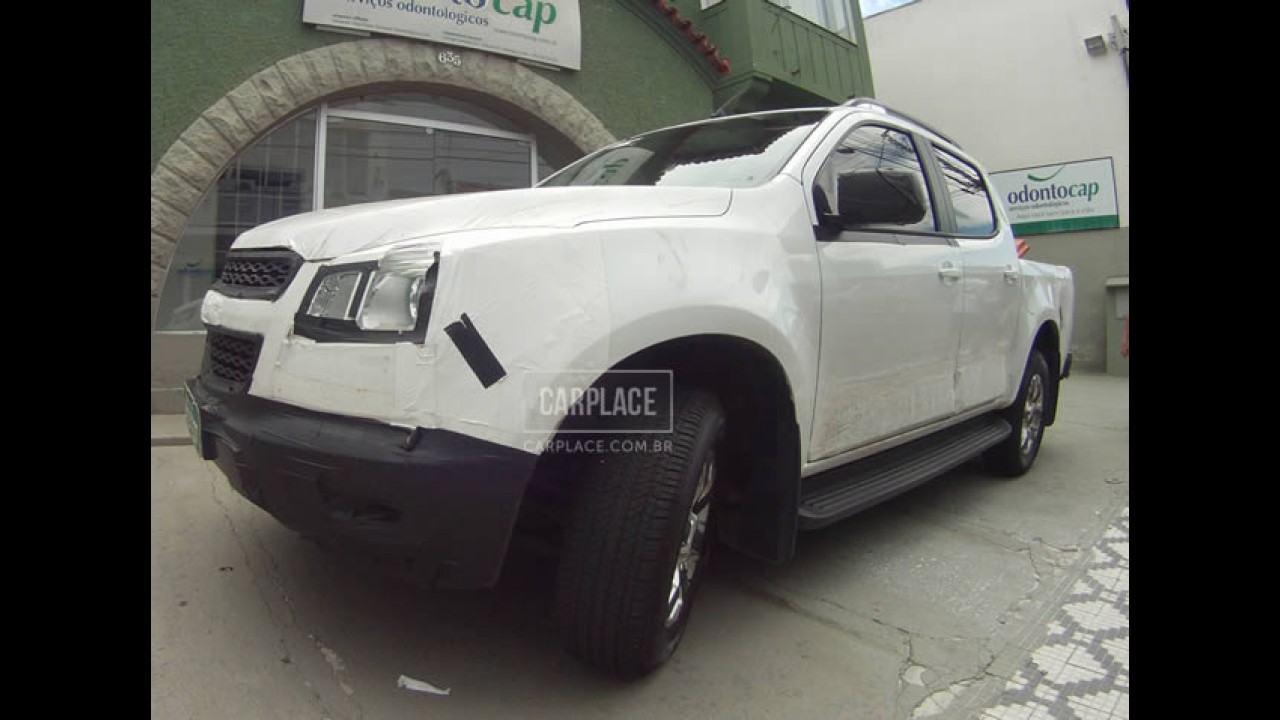 Nova S10: Todo mundo está flagrando a nova pick-up, “Menos Luiza, que está no Canadá”