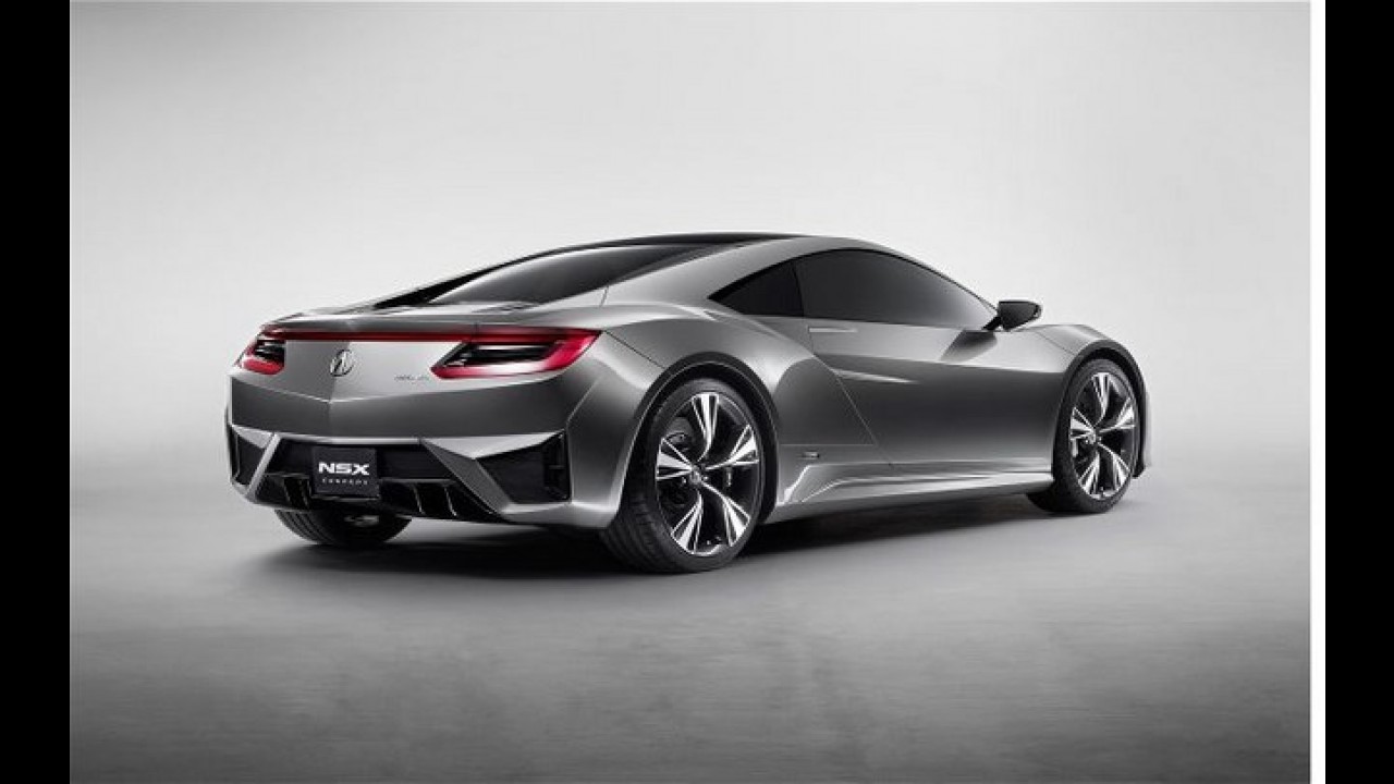 Salão de Detroit: Acura NSX concept é revelado