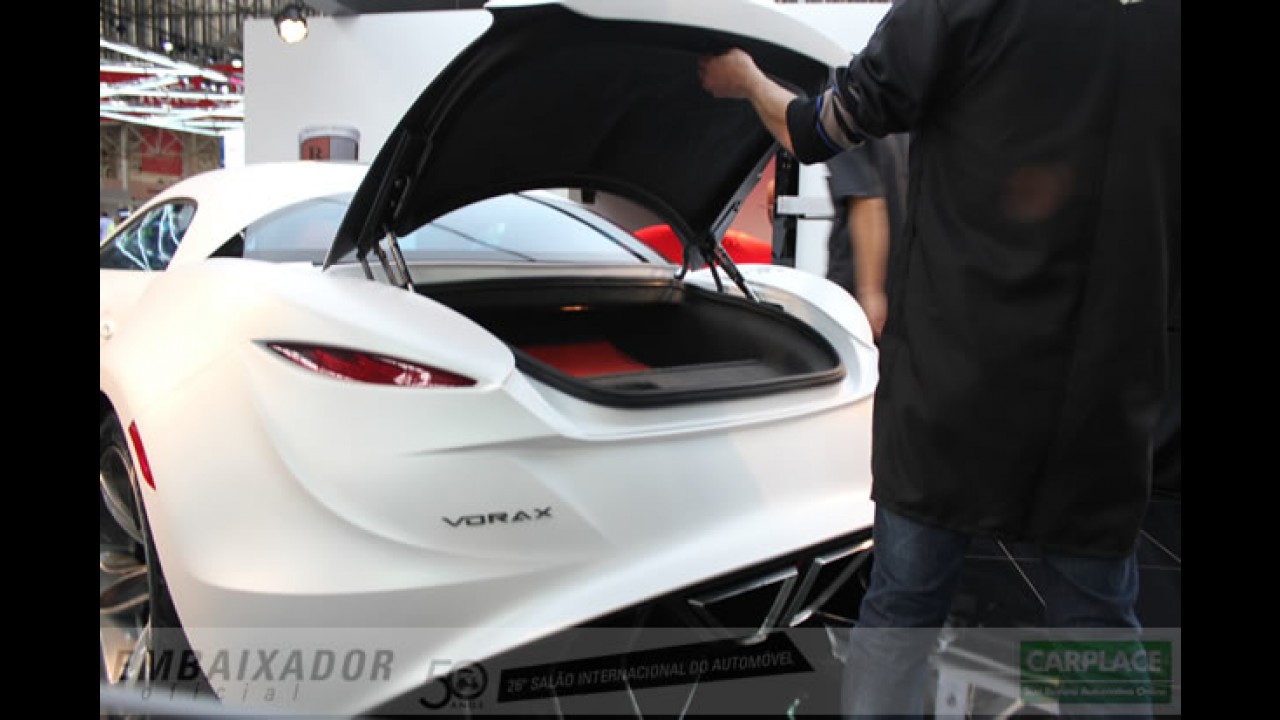 Vorax - Fotos do superesportivo brasileiro no Salão do Automóvel