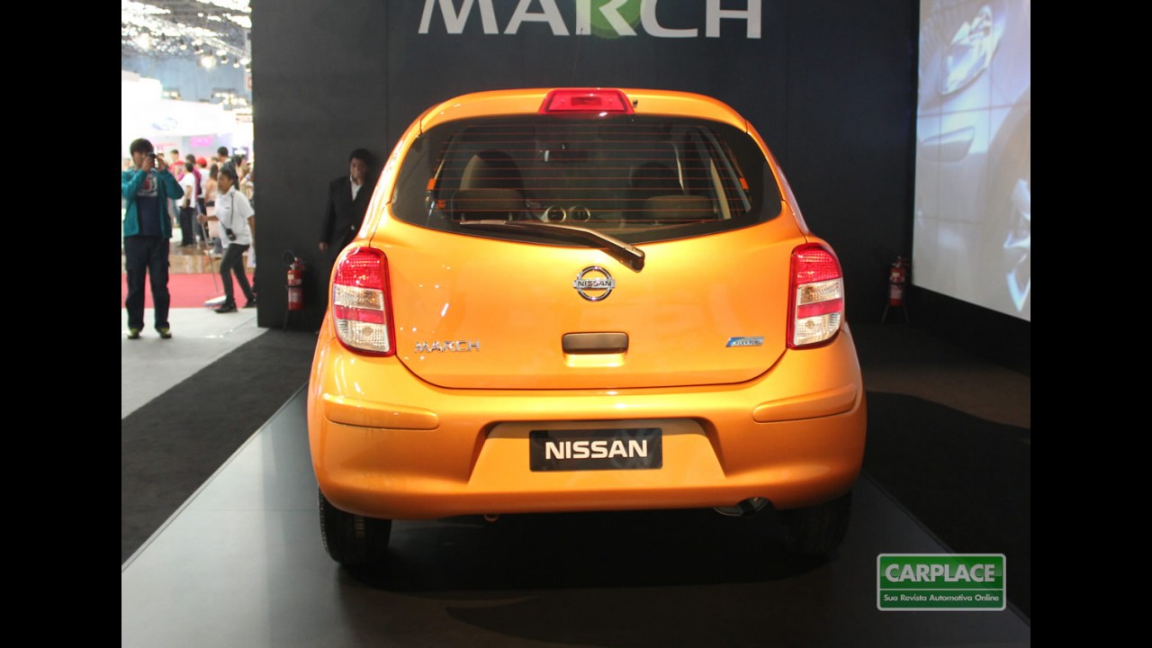 Nissan March no Salão do Automóvel 2010
