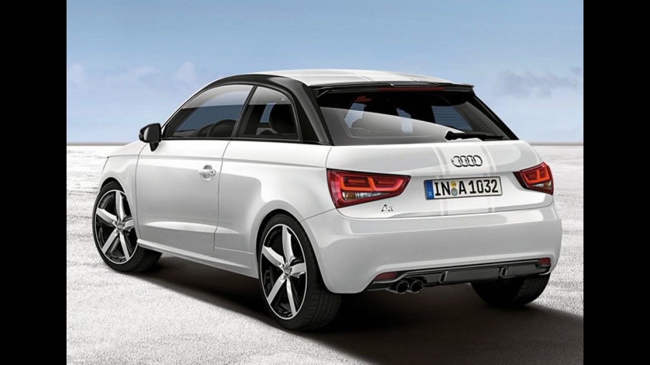 Audi A1 ganha edições especiais Amplified Red e White na Europa
