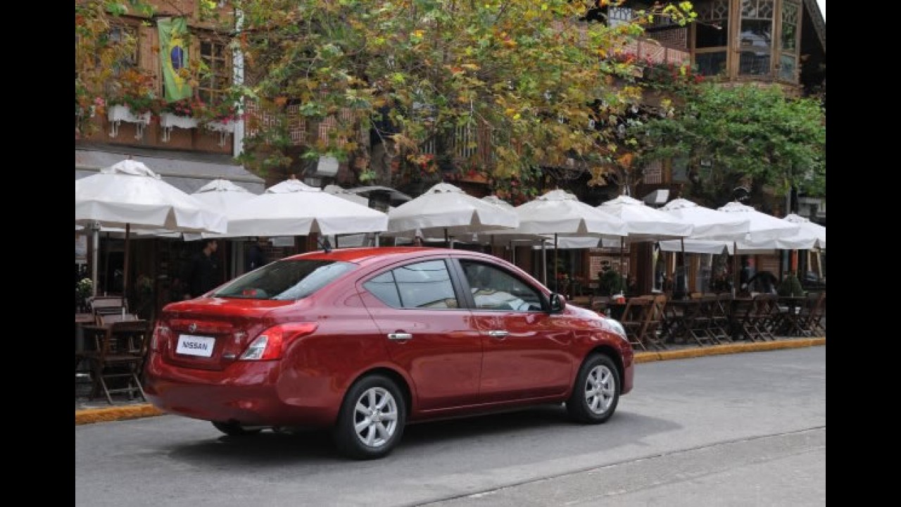 Nissan Versa é lançado no Brasil com preços entre R$ 35.490 e R$ 42.990
