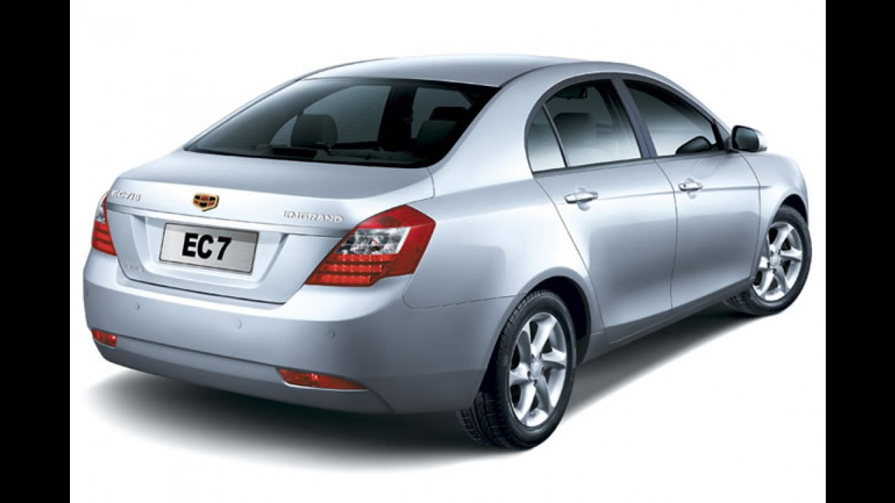 Geely Emgrand 718 CVT é lançado no Uruguai