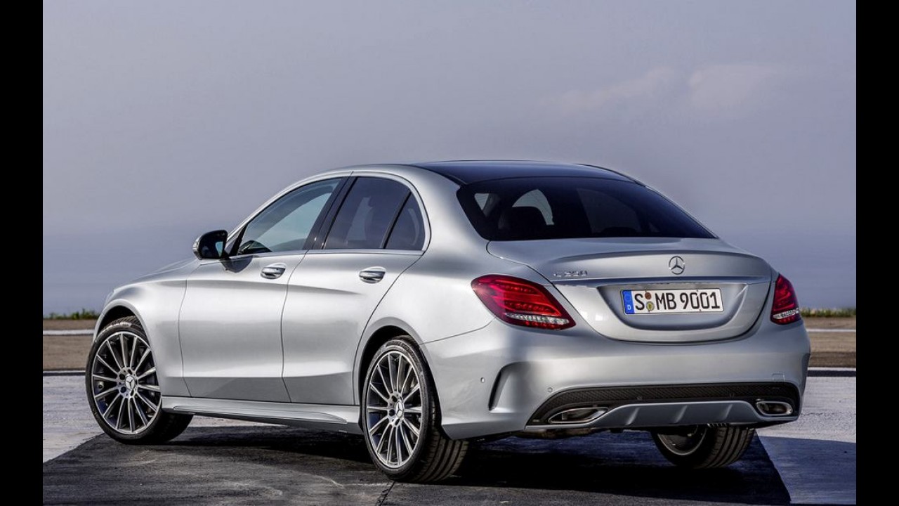 Novo Mercedes Classe C 2015 é lançado na Alemanha - maior, elegante e cheio de tecnologia
