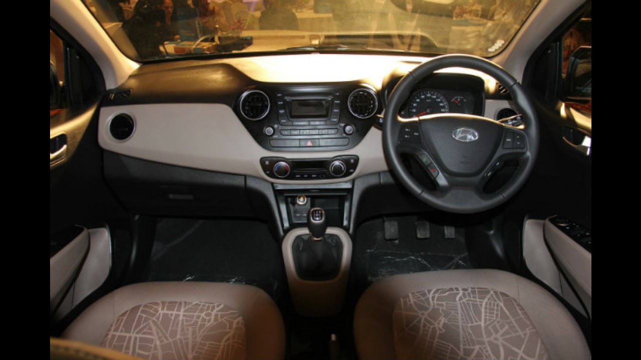 Primo do HB20S, Hyundai Xcent é apresentado na Índia