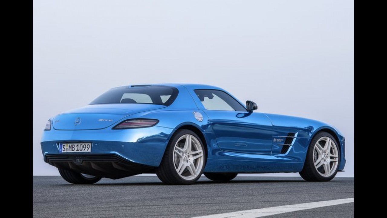 Mercedes SLS AMG Coupé Electric Drive: o superesportivo elétrico mais potente do mundo