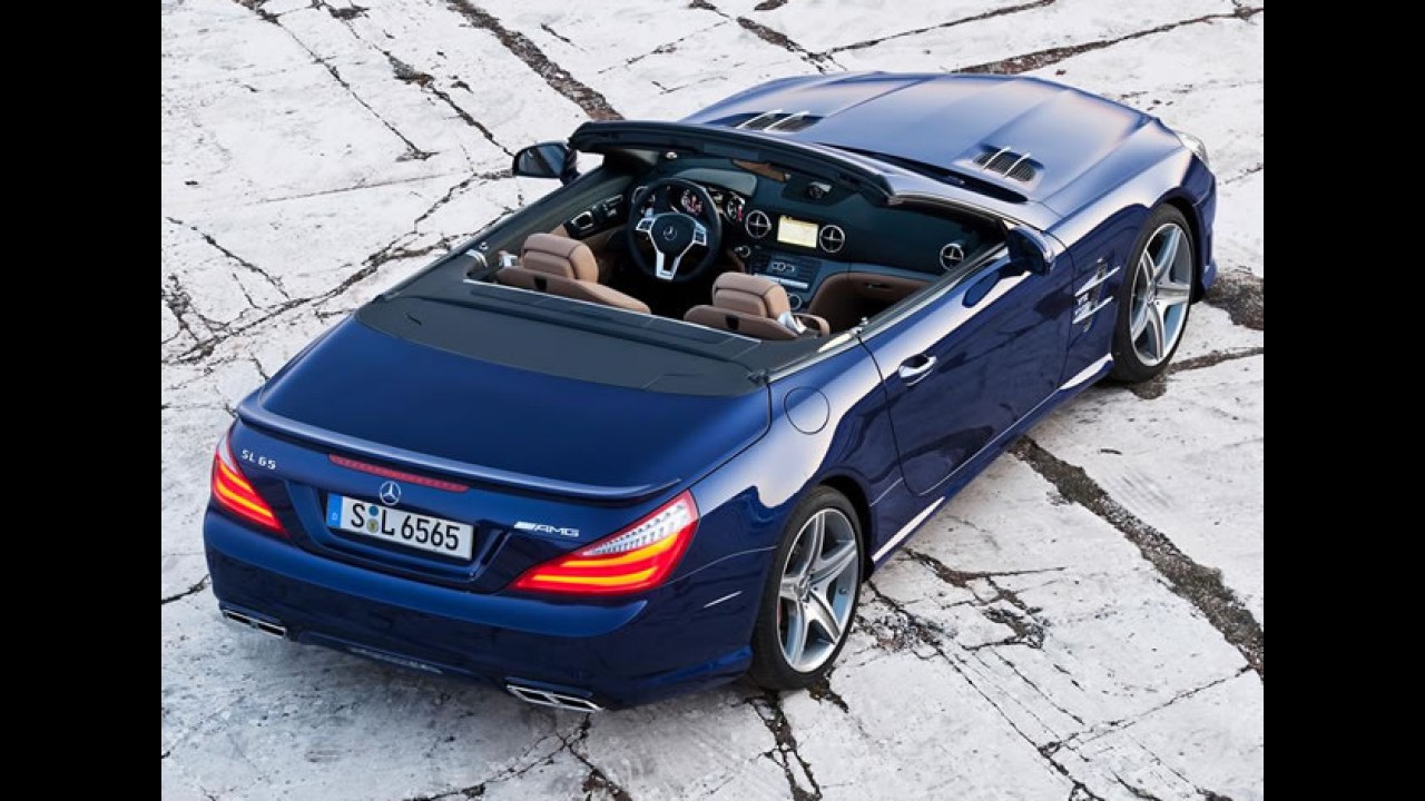 Mercedes Benz SL65 AMG 2013 é revelado: Fotos oficiais e mais informações