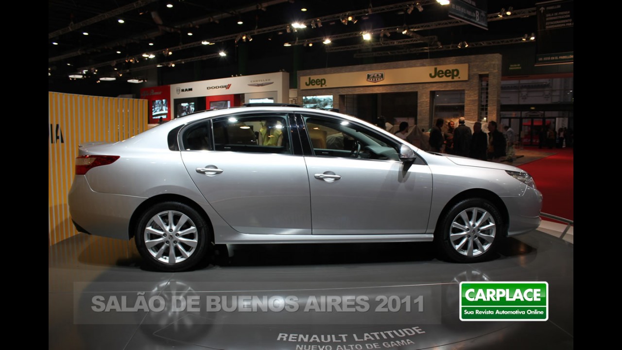 Salão de Buenos Aires: Novo Renault Latitude