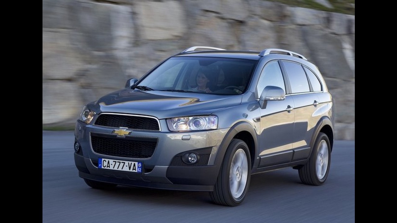 GM anuncia recall para o Chevrolet Captiva nos Estados Unidos