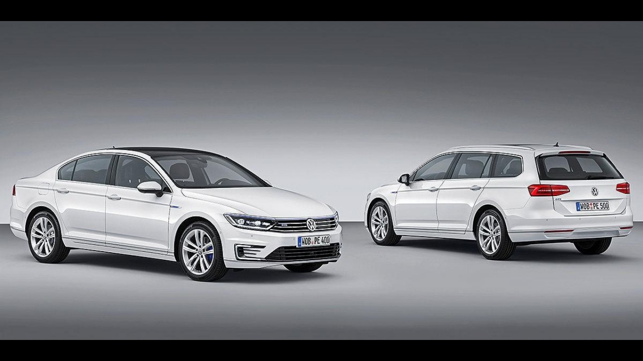 Híbrido: VW Passat GTE tem 218 cv e consumo de 50 km/l