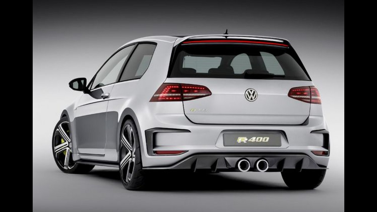 Golf R 400 de produção espera câmbio que suporte seus 45,8 kgfm de torque