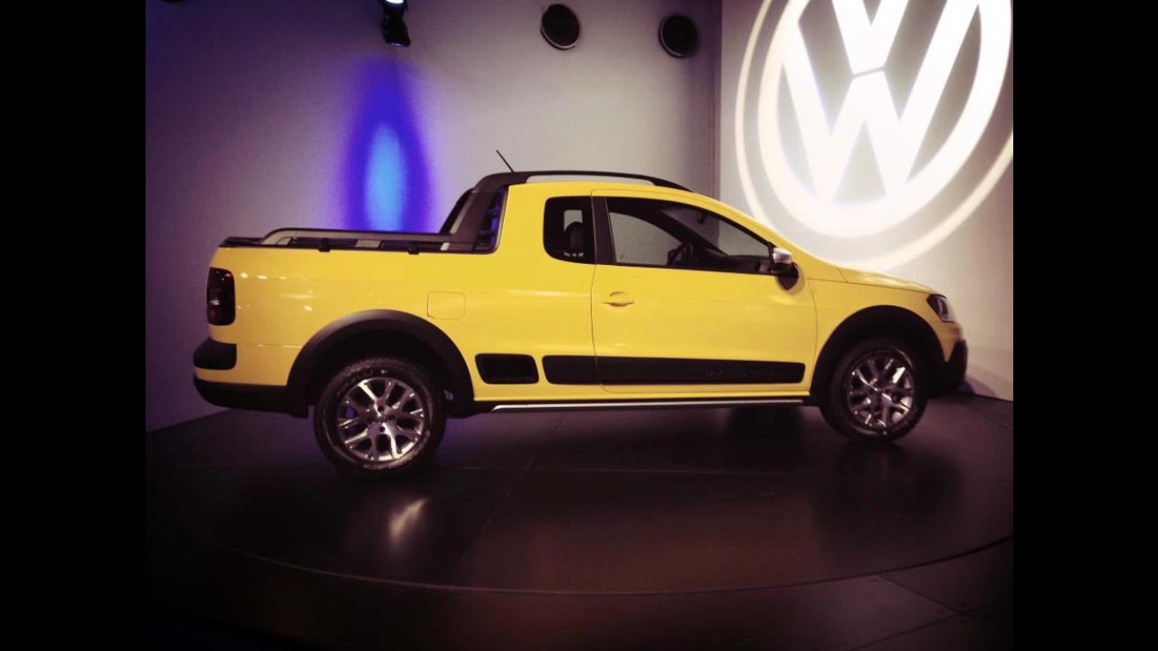 Nova VW Saveiro Cross 2014 vaza na internet