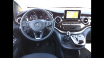 Mercedes V 220 d, test di consumo reale Roma-Forlì
