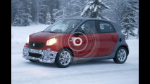 Nuove smart Brabus fortwo e forfour, foto spia