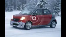 Nuove smart Brabus fortwo e forfour, foto spia