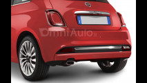 Fiat 500 restyling. I rendering di OmniAuto.it