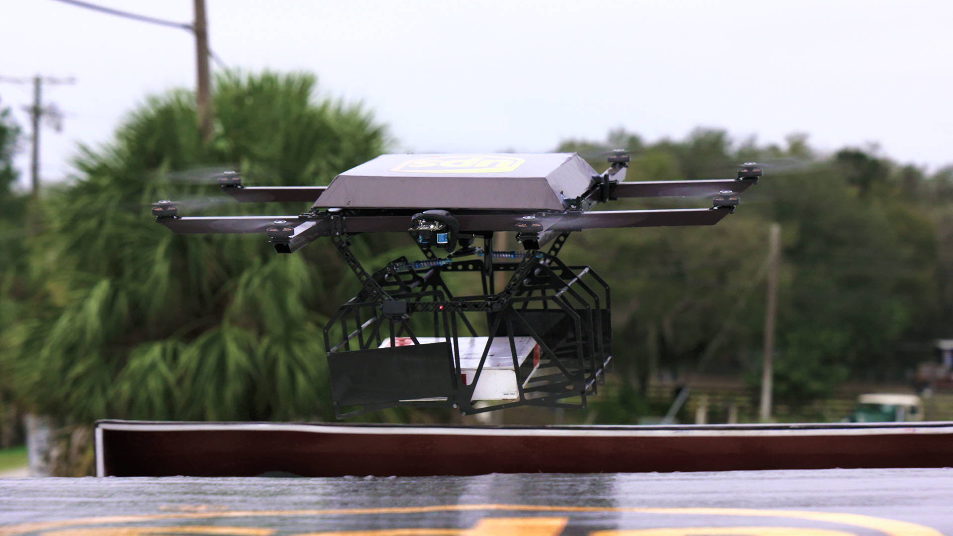 UPS tests vanmounted drone delivery system Photos