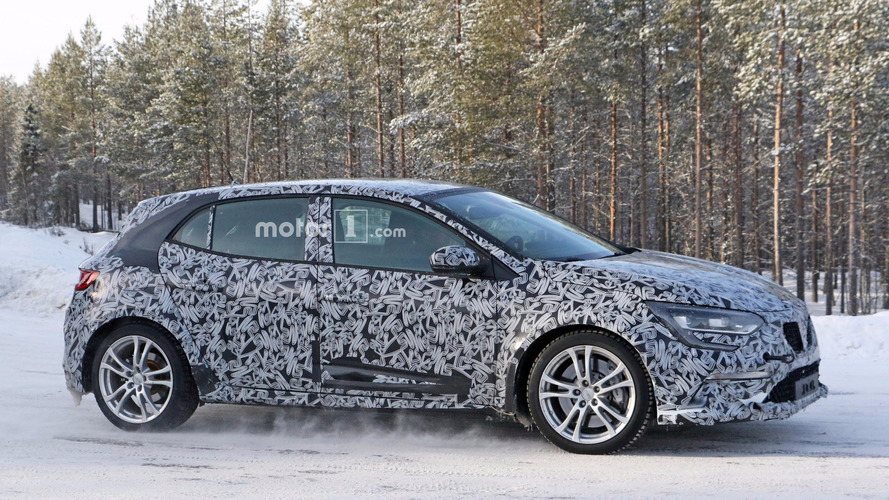2018 Renault Megane RS casus fotoğrafları