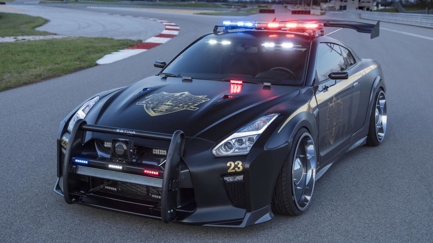 Copzilla Is Coming To New York: Nissan GT-R Police Car At NYIAS