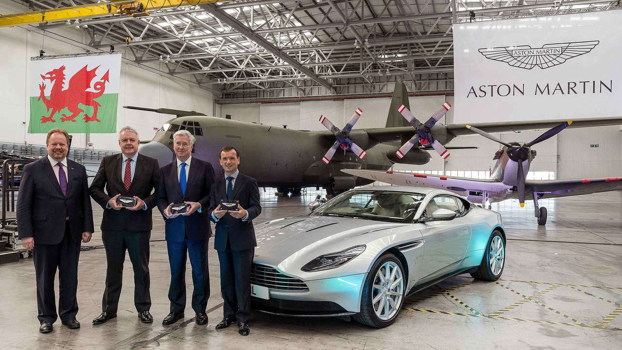 Aston Martin St Athan handover