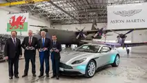 Aston Martin St Athan handover