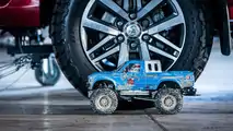 Toyota Hilux and Tamiya Bruiser