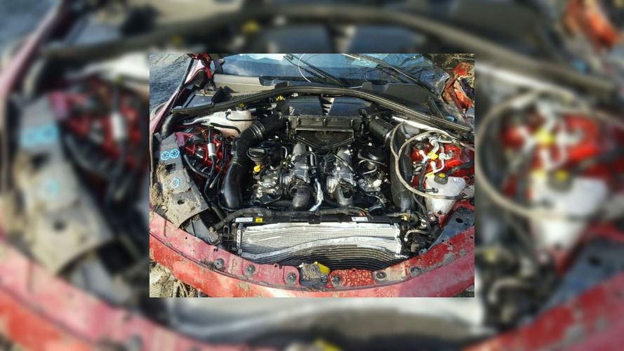 Crashed 2017 Alfa Romeo Giulia