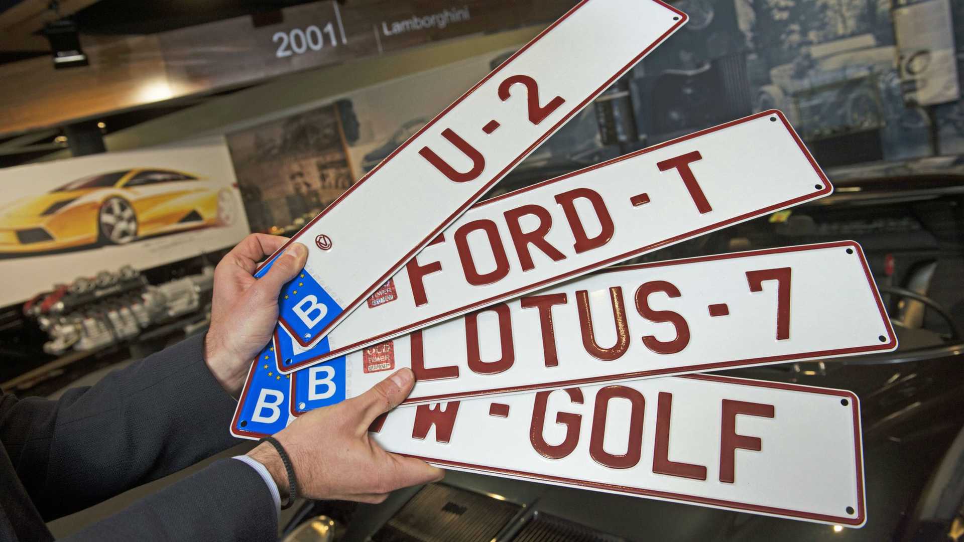 Belgique Les plaques personnalisées bientôt moins chères Belgique Les plaques personnalisées bientôt moins chères