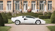 Gold-Plated Lamborghini Countach