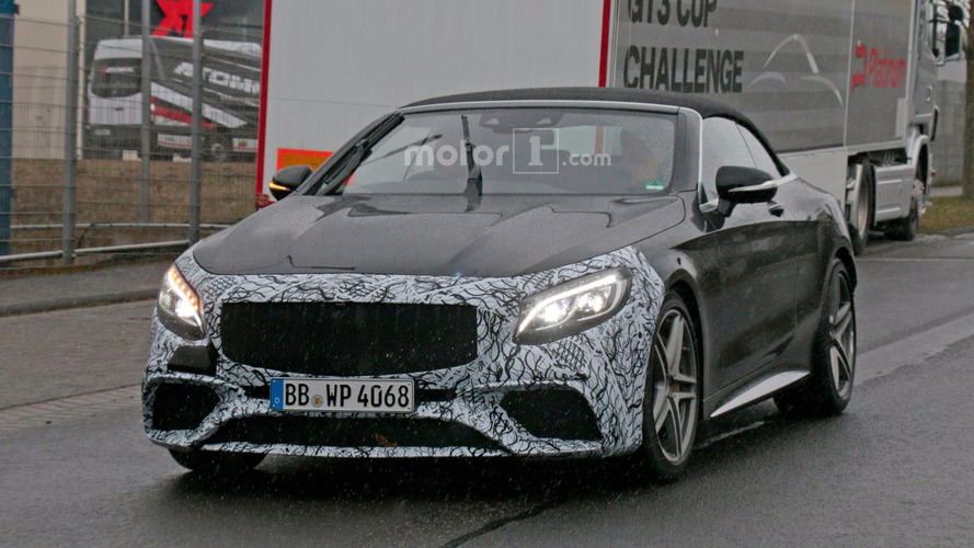 2018 Mercedes AMG S63 Cabrio casus fotoğrafları