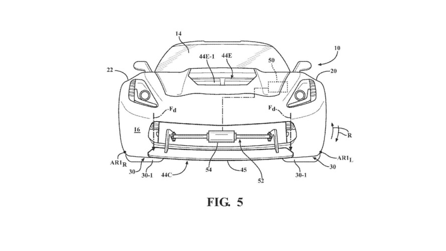 Chevy Corvette Active Aero Patent