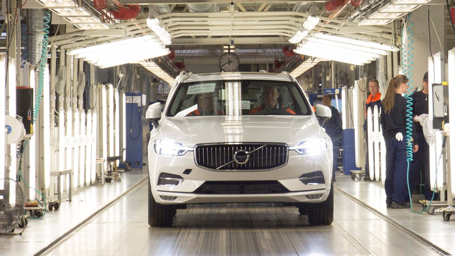 Volvo XC60 2018 - produção