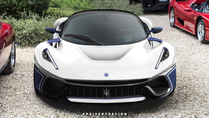 Maserati MC12 successor speculative render