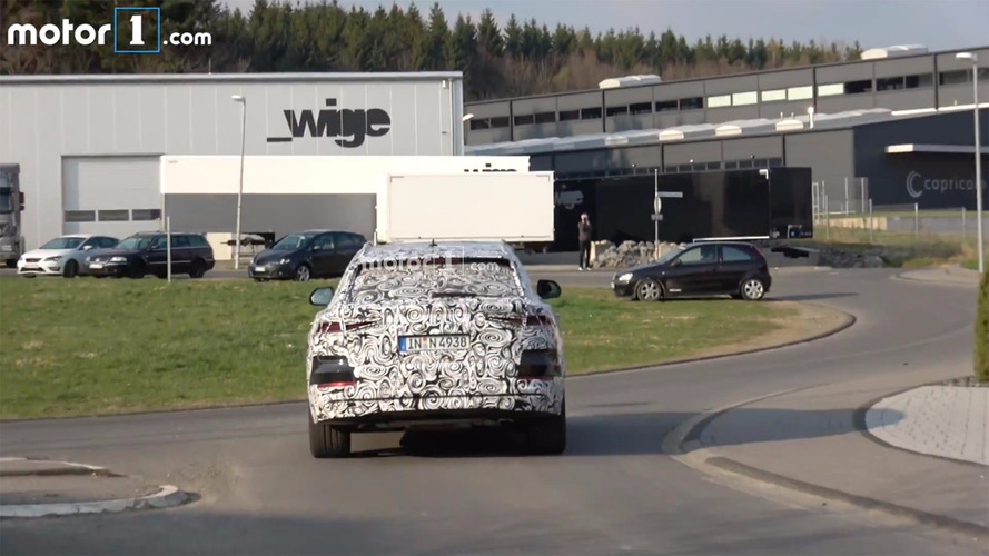 Audi Q8 Spy Video