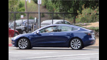 Tesla Model 3 als Erlkönig
