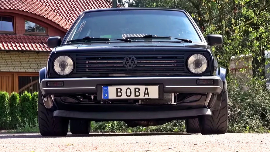 Watch This VW Golf Kill Lambos And A Bugatti Chiron To 180 mph