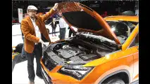 Genf 2016: Sitzprobe im Seat Ateca