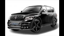 Russen-SUV wird aggressiv