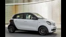 Smart Forfour: 3,49 Meter