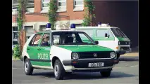 VW Golf II Polizei