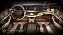 Mercedes Class S, interni di Carlex Design
